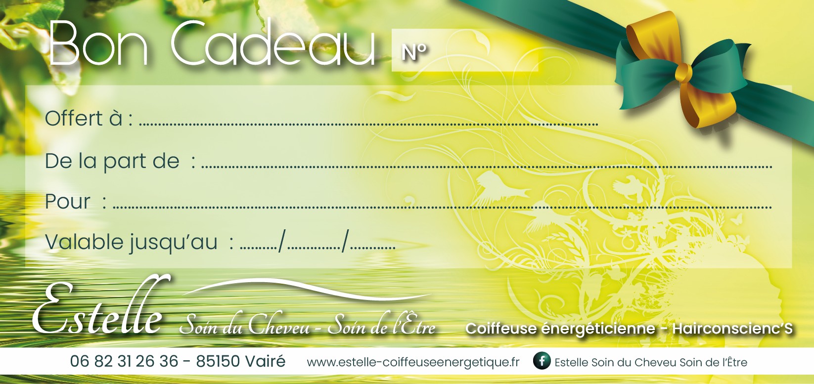 Ch�que cadeau bien-�tre